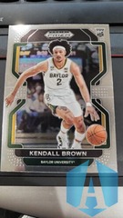 2022-23 Panini Draft Picks #80 Kendall Brown Baylor Bears